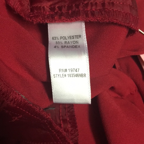 Red Slacks - Picture 3 of 4